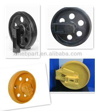 excavator idler,front idler excavator parts,PC60-7,PC75,PC90,PC100,PC120-6,PC150-6,PC200-2,