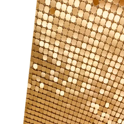 Aluminum Sequin Cloth - Metallic Fabric