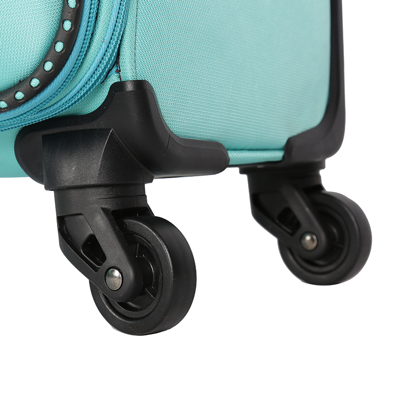 nylon fabric trolley sets luggage