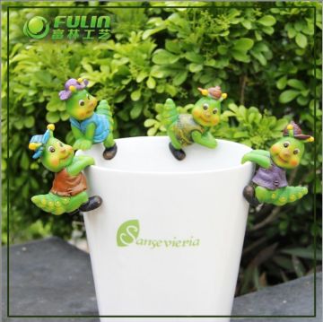 Cartoon Bug Pot Hanger for Garden Flower Planter (NF50019)