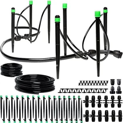 Garden Watering: Cooling Drip Irrigation Kits & Mist Systems