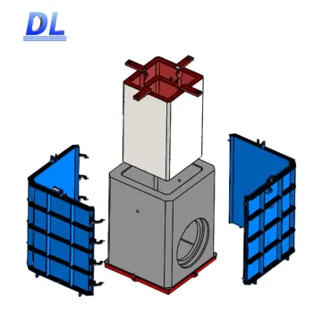 Concrete Manhole Forming Machine and Cement Manhole Ring Mold for Sewer Drain Inspection Well Chamber