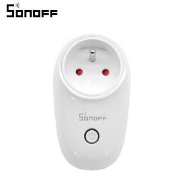 Alexa-Compatible Sonoff S26E Smart WiFi Socket - Remote Control of EU Plug Devices from Anywhere