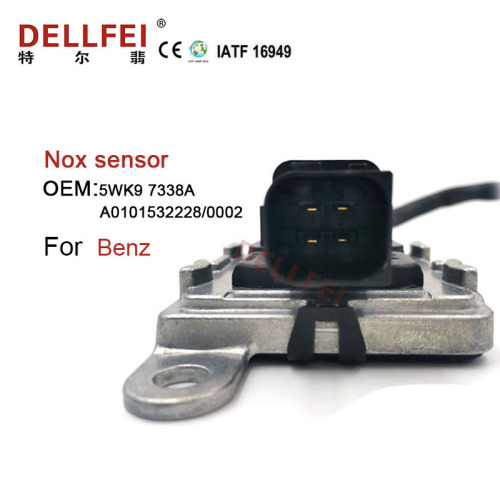 Benz 12V Sensor de oxigênio de nitrogênio 5wk9 7338a A0101532228/0002