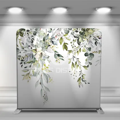 botanical garden 8ft portable fabric backdrops stands
