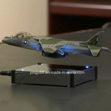 Magnetic Levitation Floating Mirror LED Platform Hover Disc Desktop Display New