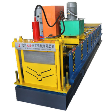 Metal customized cap ridge roll forming machine