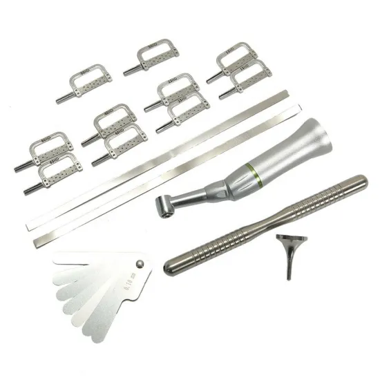 Dental Orthodontic IPR Kit 4:1 Reduction Interproximal Stripping Handpiece Set