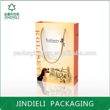 Fancy gift paper bag packaging with factory price
