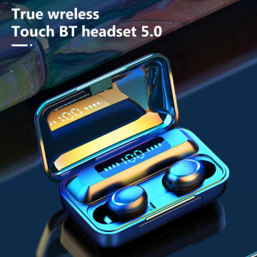 Jualan Panas Fon Telinga Bluetooth Sukan 9D-Stereo Kalis Air