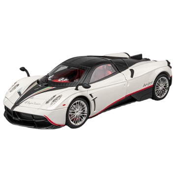 1/18 Scale Pagani Metal Car Model with Lights, Sounds, and Open Doors