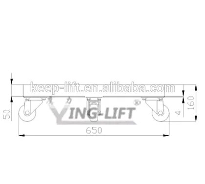 Pail Dollies, Drum dollies SD55B