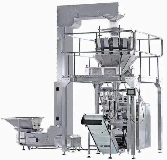 Automatic Chips Snack Multi-Head Weigher and Vertical Envasadora Packing Machine
