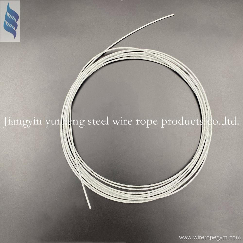 Coated wire rope 7x19-1.0-1.4MM