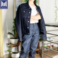 17oz japonês selvedge jeans de jeans para mulheres