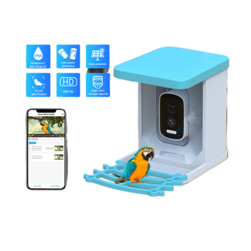 Ficheur d'oiseaux HD AI à la meilleure vente solaire avec caméra