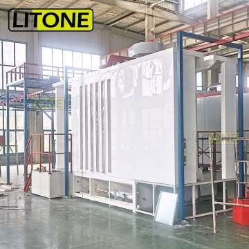Cabina di rivestimento elettrostatico ad alta efficienza con durata di lunga durata e facile operazione