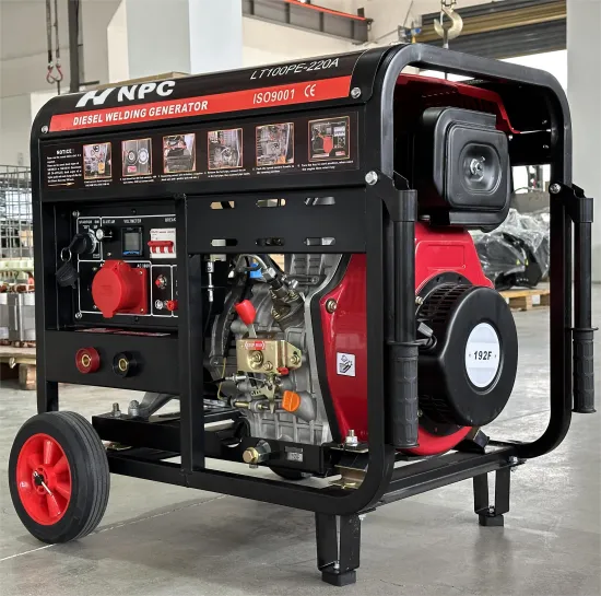 8KW/10KVA Dual Function NPC Diesel Welding Generator with 200A/250A Output for Home Use