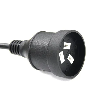 AU Socket Plug to Wieland connector cable assembly