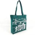 Large Personalized Boat Tote Cotton Canvas Tote Bag