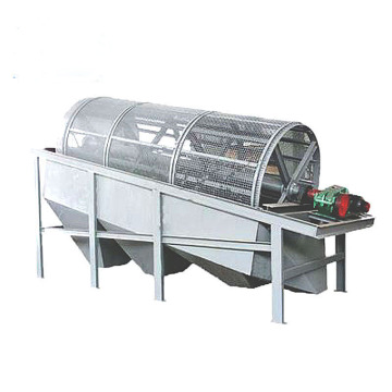 Efficient Composting Soil Separation Equipment Rotary Vibrating Centrifuge Sieve for Compost Rotary Sieve