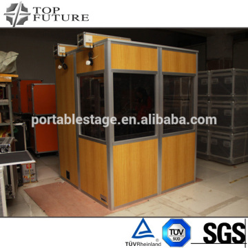Best quality practical flight case for translation booth