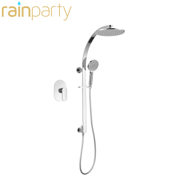 Goose Neck Shower Column Contemporary shower head