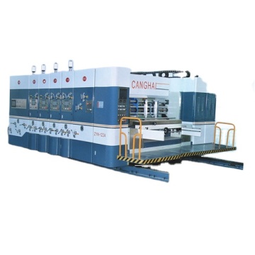 multi color flexo printing die cutting machine