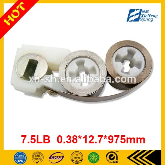 7.5LB 0.38*12.7*975mm sus301 stainless steel constant force spring