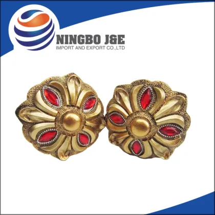 Golden Diamante Drapery Tie Back hooks