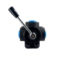 6 Njia ya Hydraulic Diverter Valve, DF 6, 120 L/min, G 3/4 ", Kituo cha Fungua
