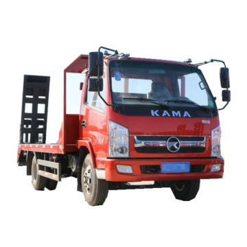 KAMA 116hp Tow Wrecker Truck 4x2 Euro V รถบรรทุกที่ติดตั้งรถกู้คืน 1 ตันโหลด CPACITY ROAD RESCUE WRECKER TOW