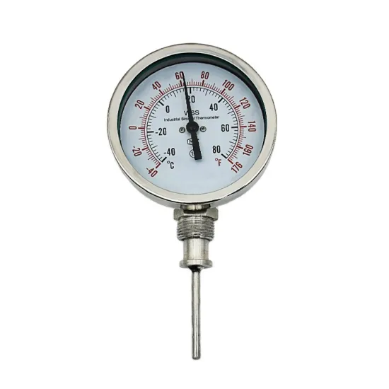 4 inch bottom connection thermometer