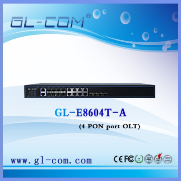 1U Gepon/Epon OLT with 4 ports for FTTH solution/OLT gpon