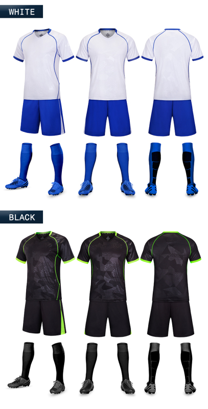Short Sleeve Soccer Jersey Kit Men Soccer Jersey