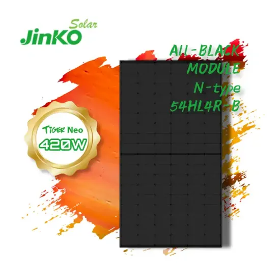 Jinko All Black 420W-440W Tiger Neo N Type Solar Panels for Home and Business