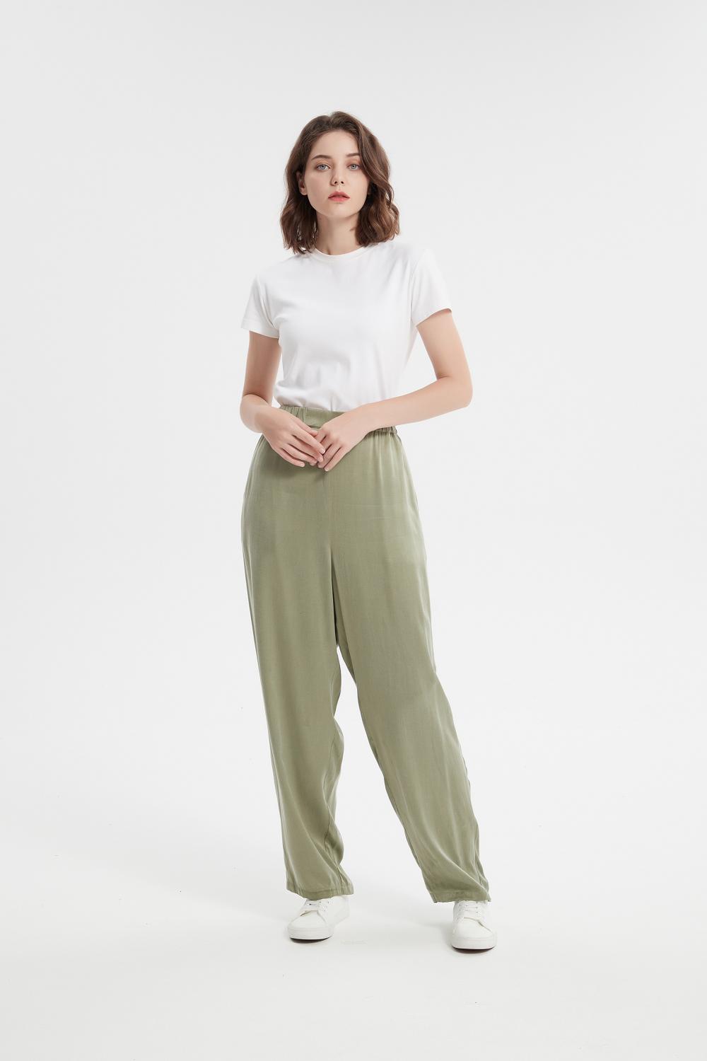 Solid Color Trouser