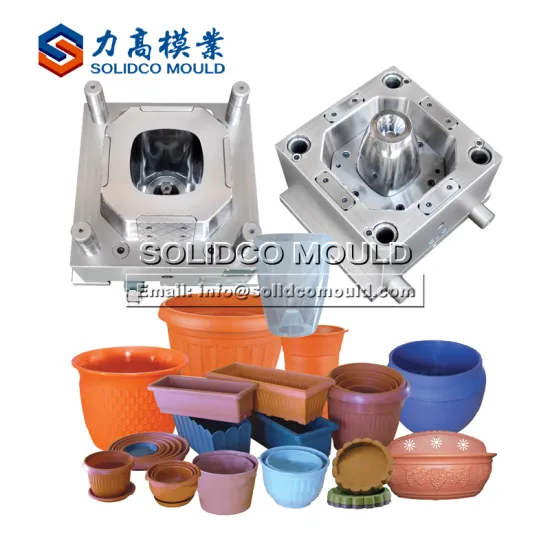 Plastic garden Flower Pot Mold by professional maker
