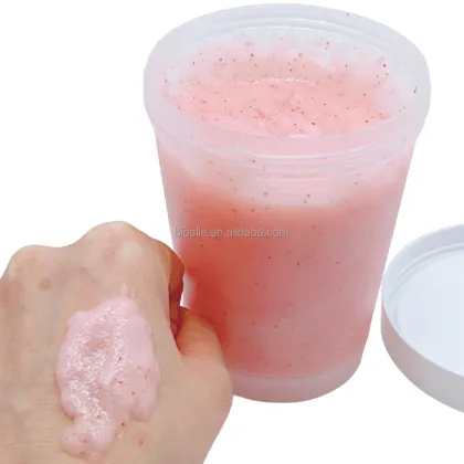 Vegan Organic Fruit Flavor Body Scrub