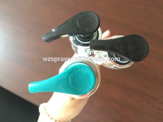 Plastic lotion pump metal 24/410 28/410 made in China