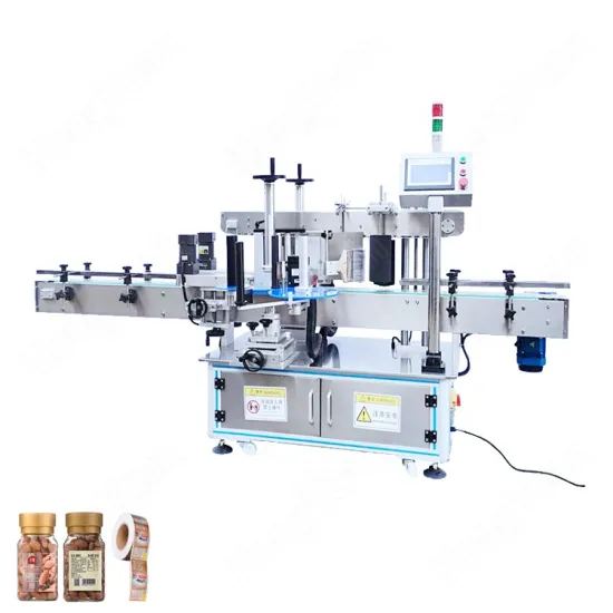 Automatic Square Jars Dual-sided Labeling Machine