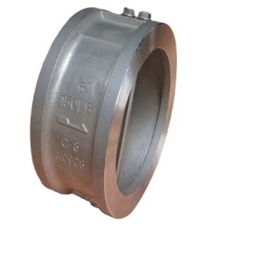 Metal Seated Dual Plate Wafer Check Valve ANSI 150# Oil RTV Metal Seal Manual