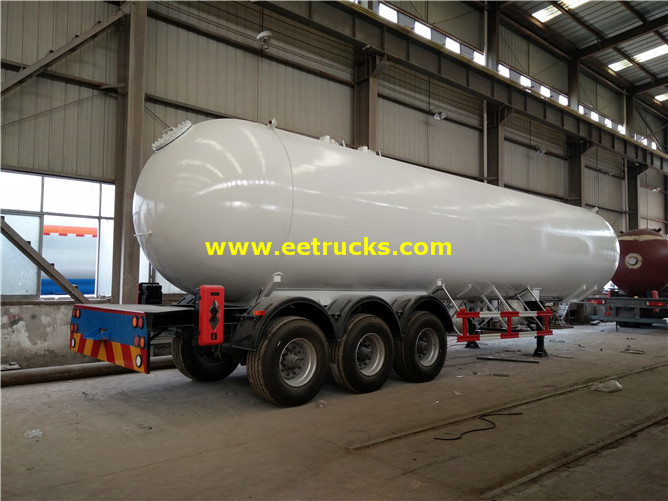 60000 Litres Tri-axle Propane Gas Trailer Tanks