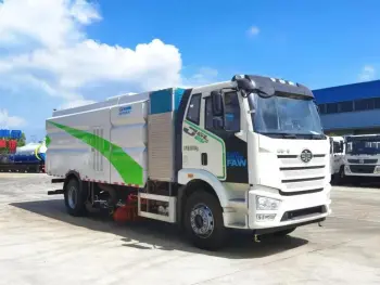 New 4x2 pure electric cleaning and sweeping truck