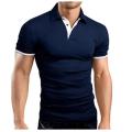 Chemises de polo 2 ton pour hommes