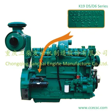 Manufacturer Supply 1500rpm Water Cooled Cummin KTA19-G Diesel Engine