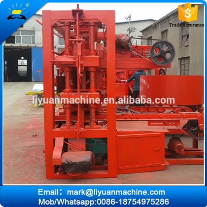 qtj4-26 compressed earth blocks machines building brick making machine
