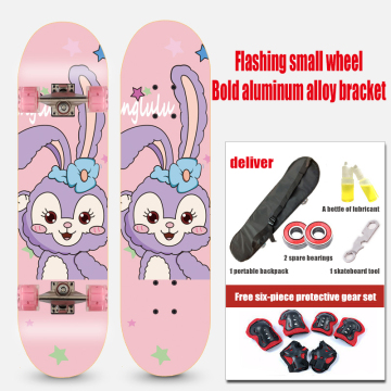 Beginner Kids Skateboard: Four Wheel Scooter for Kids