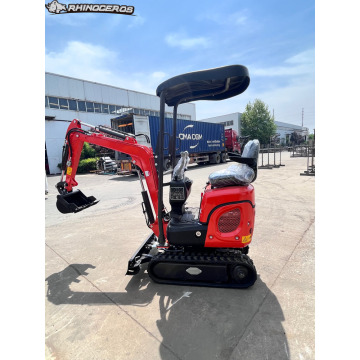 Schleppable Backhoe1T XN12-8Small Bagger Erdbewegungsmaschine