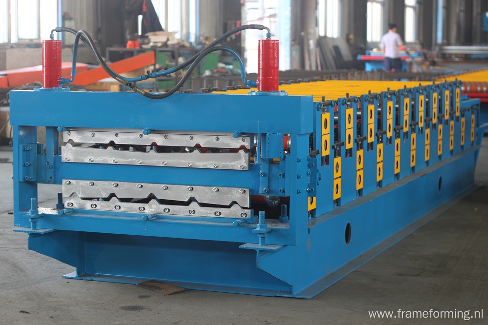 Double Layer Roofing Sheet Roll Forming Machine